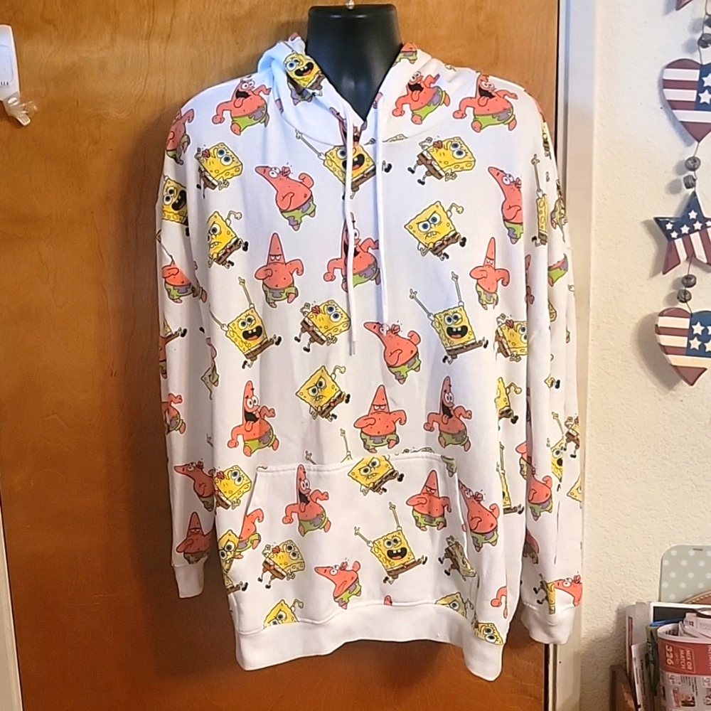 Nickelodeon Multicolor SpongeBob and Patrick Hoodie